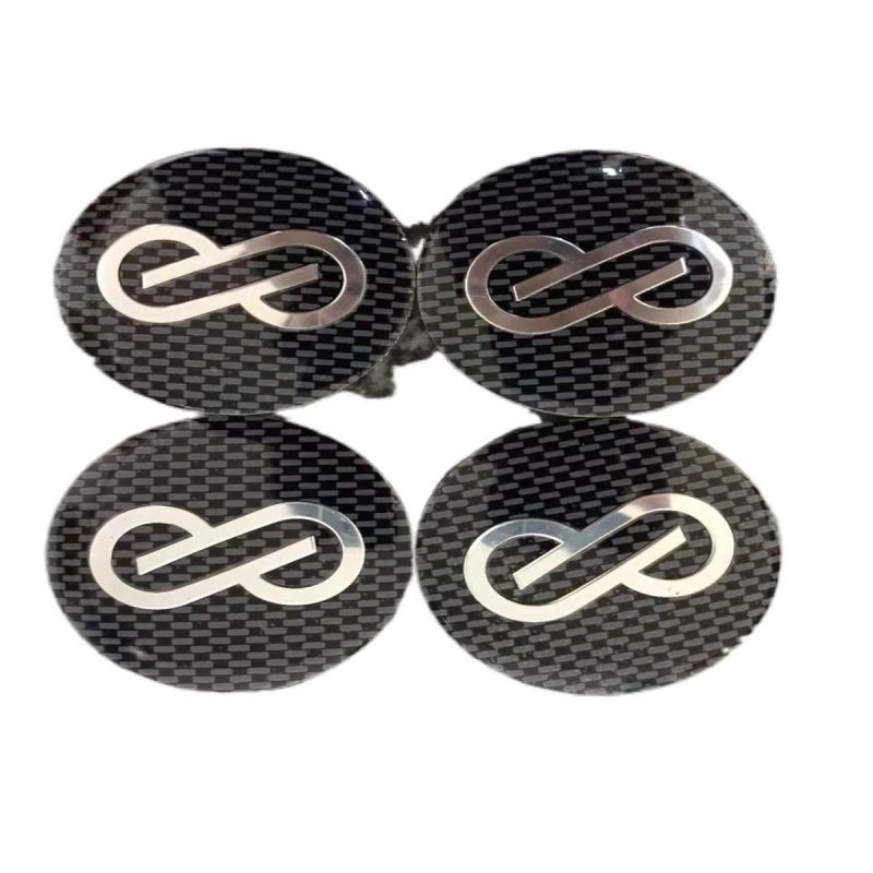 56MM ENKEI Wheels Center Cap Stickers Number 8 LOGO Badge Emblems