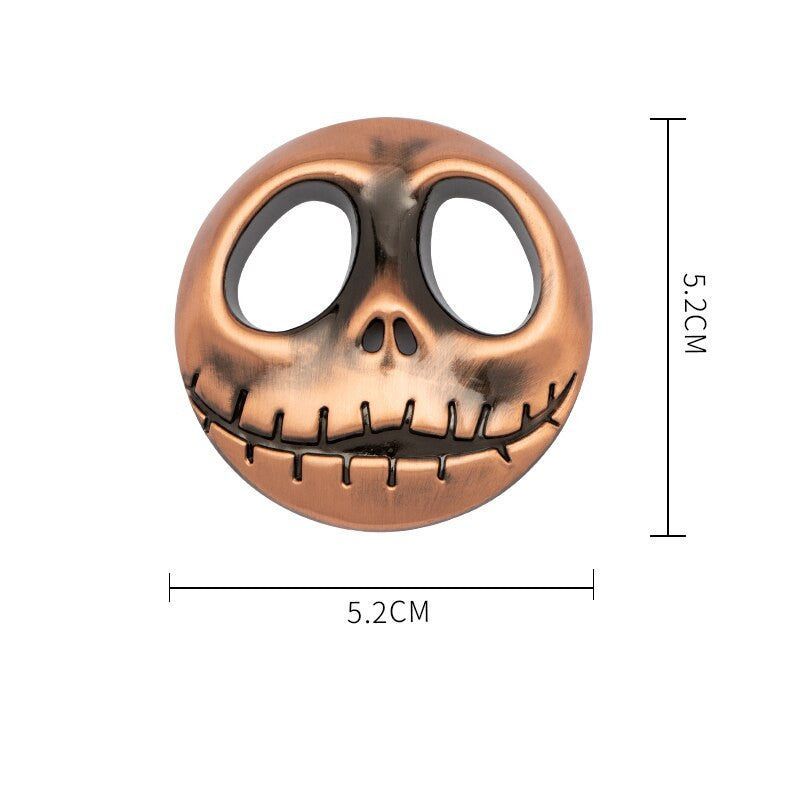 Punisher 3D Skull Metal Sticker Fuel Tank Badge Emblem
