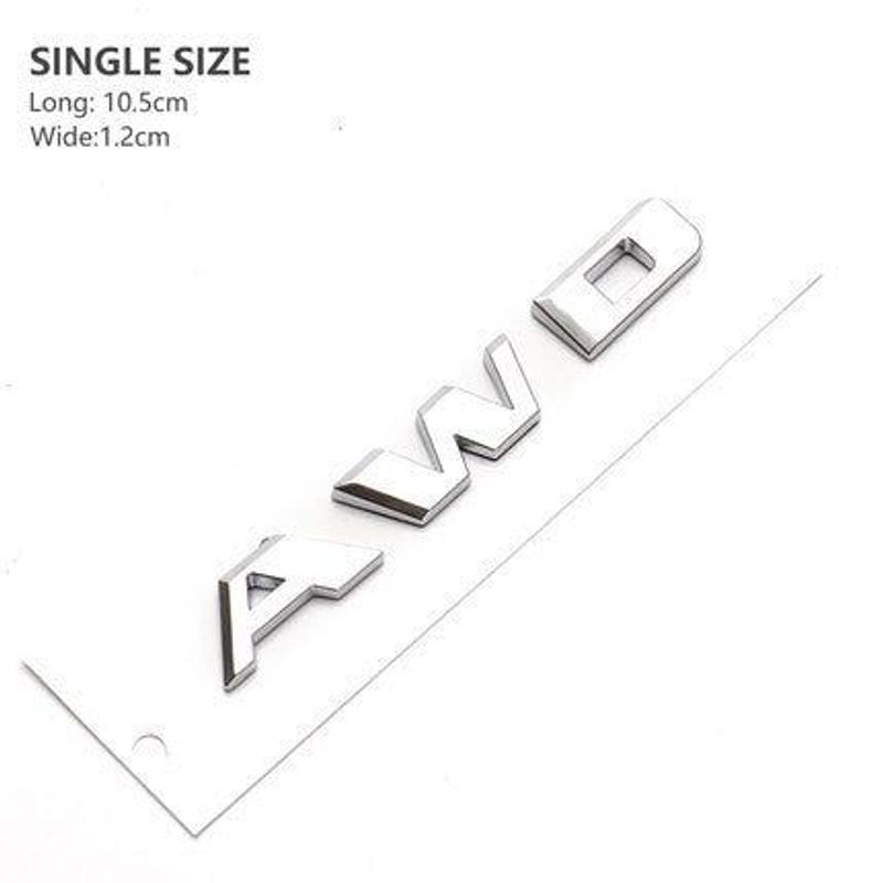 3D Stickers Decals For Cadillac CT4 CT5 CT6 25T 28T 40T AWD Rear Trunk Body Emblem Badge