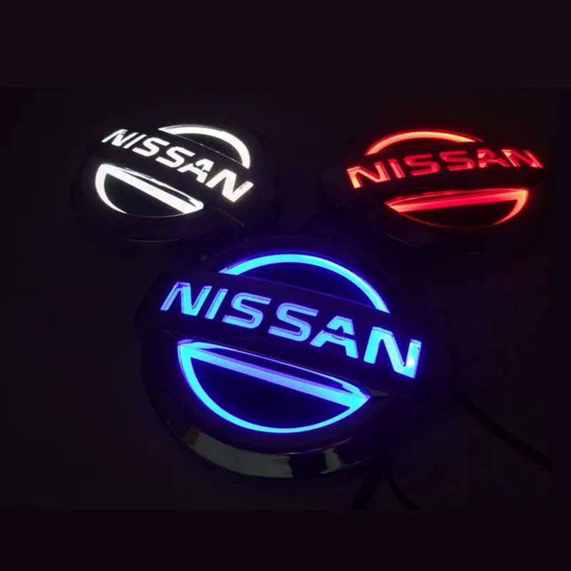 Rear Front Led Emblem For Nissan X-TRAIL XTRAIL T30 T31 T32 Juke Qashqai J10