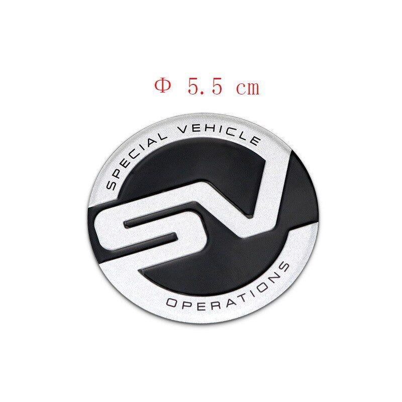 Land Rover SVR 3D Metal Front Grille Emblem Badge