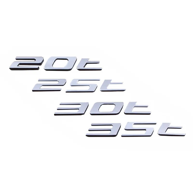20T 25T 30T 35T Emblem Sticker for Jaguar XF XJ X350 S-Type X260 XE X Type F Pace