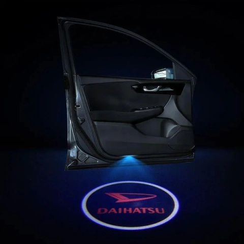 Daihatsu LED car door projector logo light set