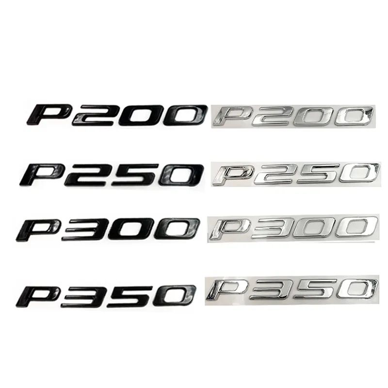 Car Sticker P200 P250 P300 P350 Emblem for Jaguar XF XJ X350 S-Type X260 XE X Type