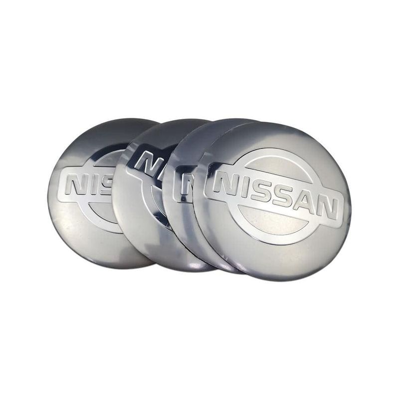 56mm 4PCS Nissan Nismo GTR X-Trail Qashqai tiida Altima sentra Car Wheel Center Hub Cap Sticker Emblem Badge Decal