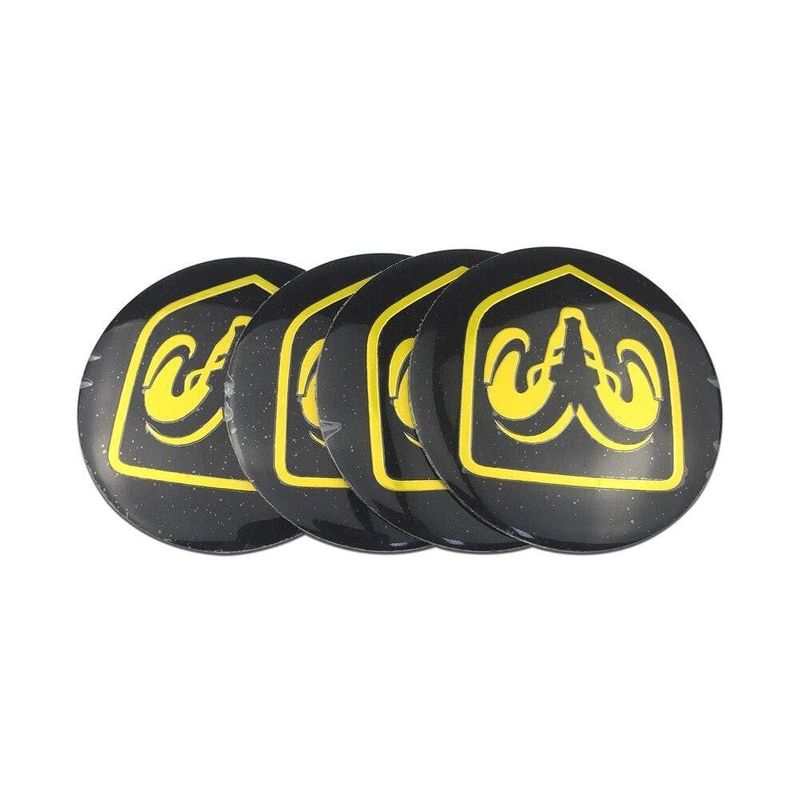 56MM Car Wheel Center Hub Caps Sticker for Dodge Ram 1500 2500 Journey Caliber Charger Challenger Nitro Durango Auto