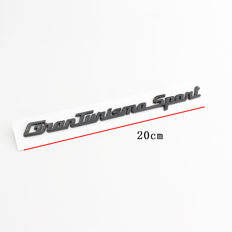 Maserati GTS Gransport Granlusso Quattroporte Granturismo Letter Emblem Badge Stickers Decals
