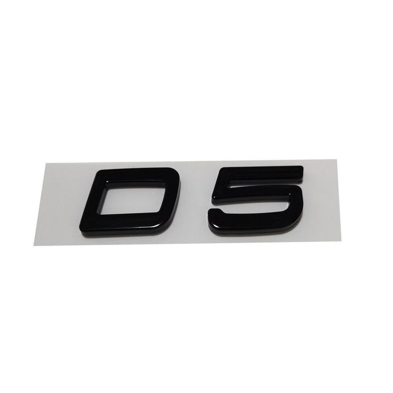 Glossy Black Emblem Sticker For Volvo XC90 XC60 XC40 D2 D5 S80 S90 S60 S40 V40 V60