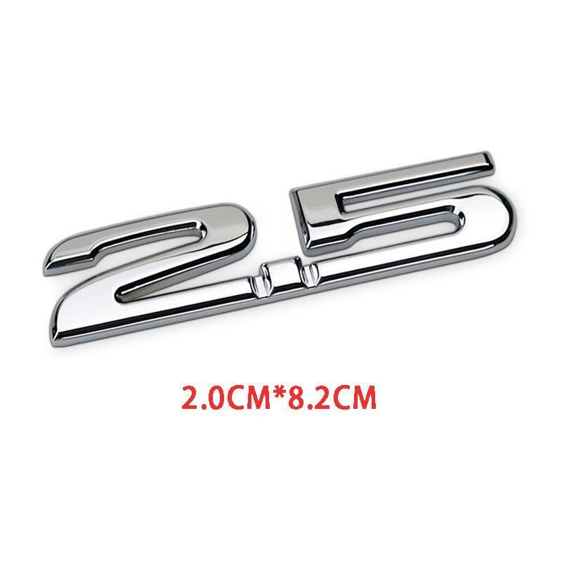 Metal AWD Car Trunk Rear Fender Emblem Badge Decals Sticker 4WD SUV
