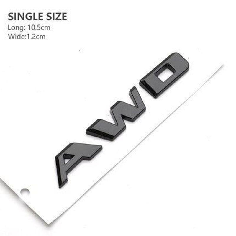 3D Stickers Decals For Cadillac CT4 CT5 CT6 25T 28T 40T AWD Rear Trunk Body Emblem Badge