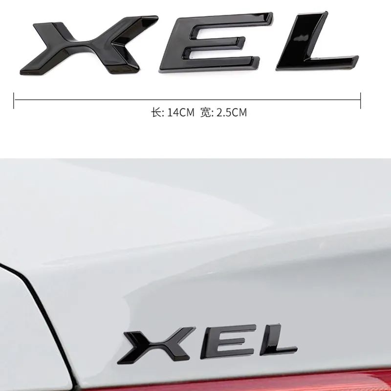 Letter Rear Trunk Emblem Badge Decals for Jaguar E-PACE F-PACE F-TYPE