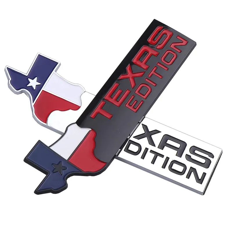 3D MASON Lone Star TEXAS EDITION Sticker Emblem Badge for Cars Motorcycle Decorative