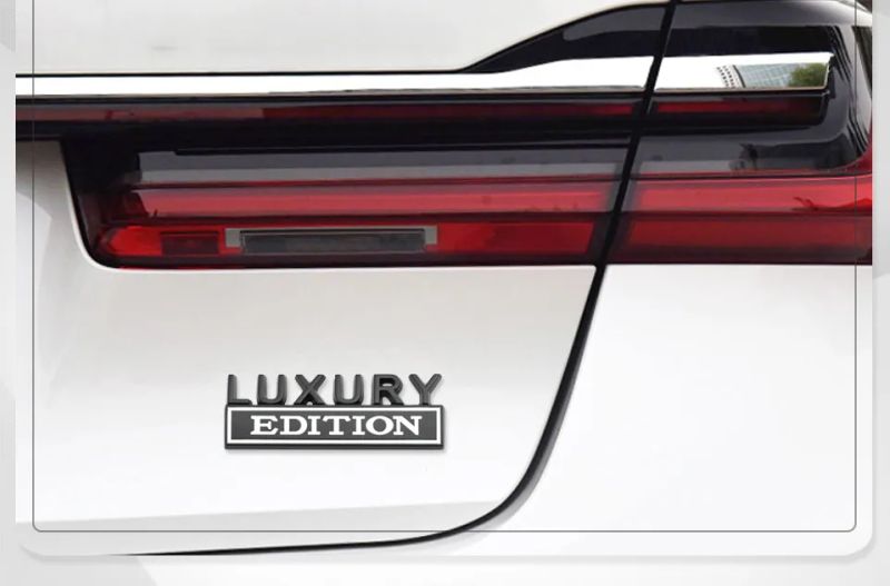 Car Sticker Luxury Edition Badge Emblem Hood Grille for BMW Subaru Mazda Skoda Cadillac