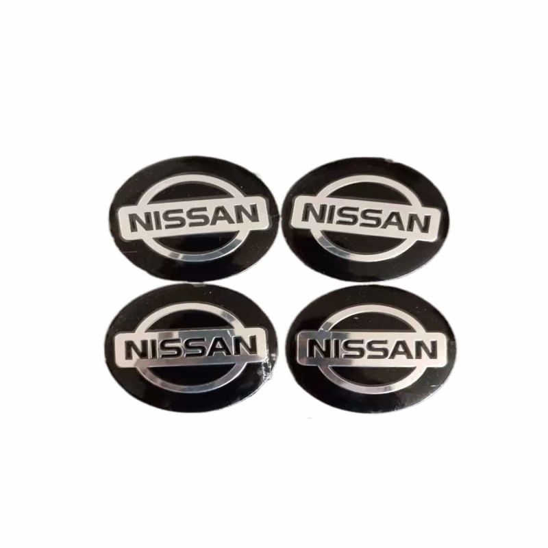 56mm 4PCS Nissan Nismo GTR X-Trail Qashqai tiida Altima sentra Car Wheel Center Hub Cap Sticker Emblem Badge Decal