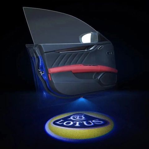 Lotus LED car door projector logo light set