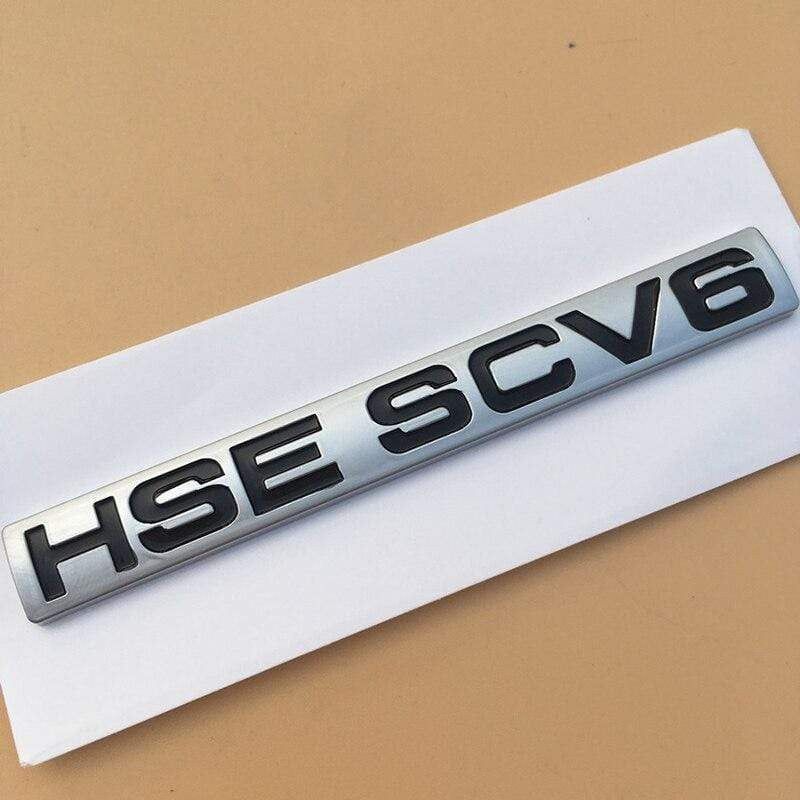 SPORT Emblem for Land Range Rover SV Autobiography Discovery HSE Luxury SCV6 SDV6 SDV8 Si4 Bar Badge Car Styling Trunk