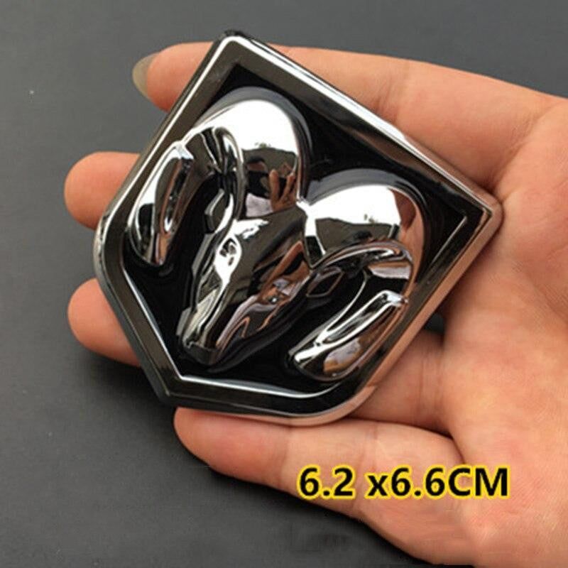 3d Ram Metal Badge Sticker for Dodge RAM 1500 2500 3500 Challenger Charger Durango Nitro Journey Caliber Car Exterior