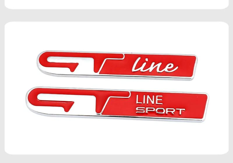 GT line Sport stickers for KIA Peugeot Renault Clio Grandtour Megane Forte Optima