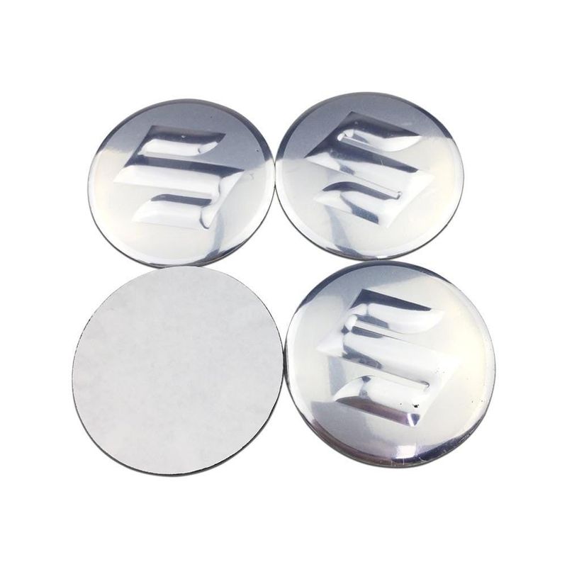 4pcs Car Wheel Center Hub Cap Sticker Cover Metal 56mm Emblem Badge Decal Stickers Fits Suzuki