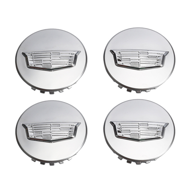 4x Cadillac 67mm Wheel Center Hub Cap Rim Emblem for ATS CTS DTS SRX STS XLR XTS