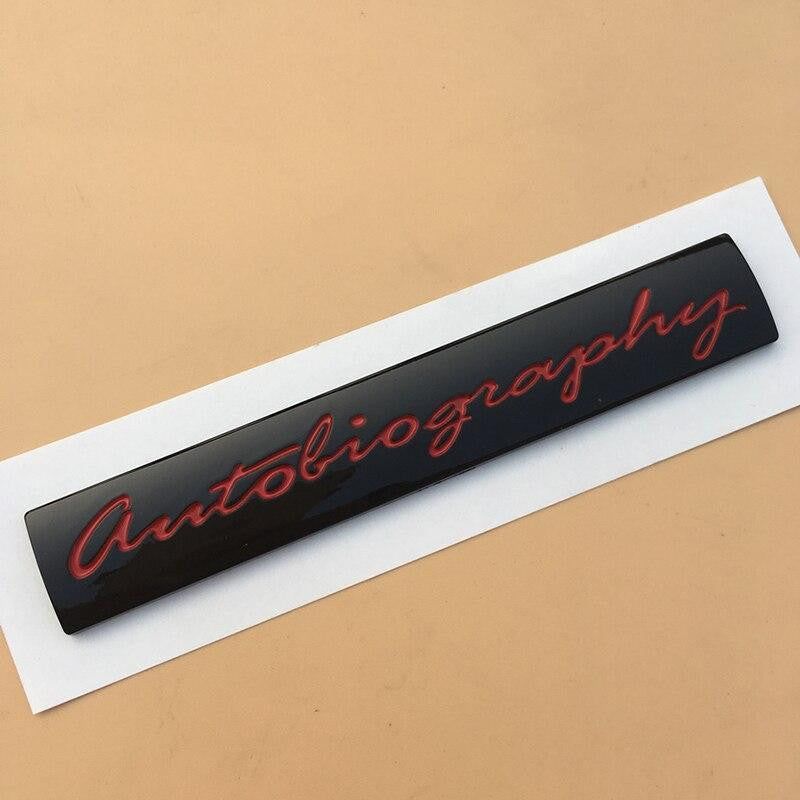 SPORT Emblem for Land Range Rover SV Autobiography Discovery HSE Luxury SCV6 SDV6 SDV8 Si4 Bar Badge Car Styling Trunk