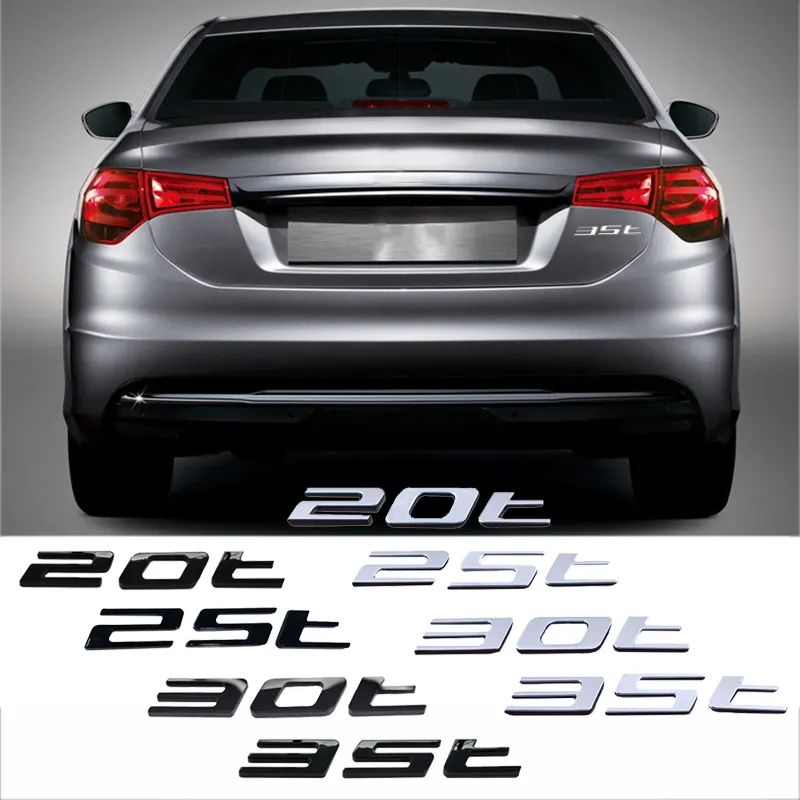 20T 25T 30T 35T Emblem Sticker for Jaguar XF XJ X350 S-Type X260 XE X Type F Pace