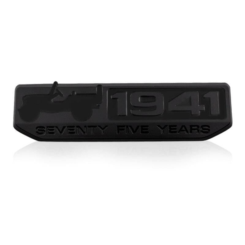 1pcs 1941 Car Stickers 3D Badge Texas Edition Star TRAIL RATED 4X4 Limited Emblem Metal Refitted For JEEP Car Styling Car