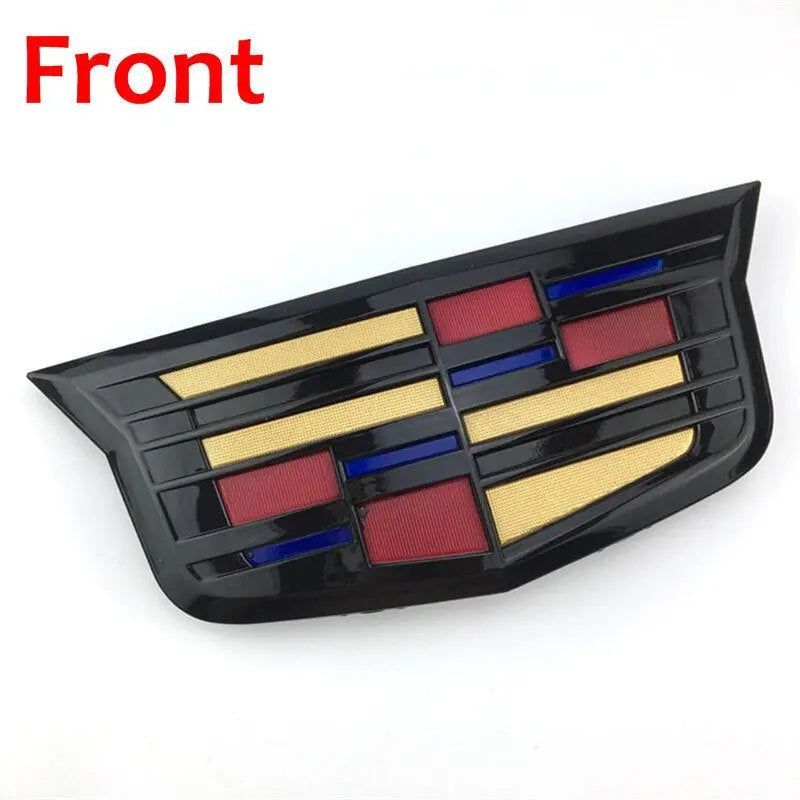 Cadillac Front Grille Emblem Tailgate Trunk Badge Sticker for XTS XT5 XT6 ATSL SRX BLS CT4 CT5 CT6