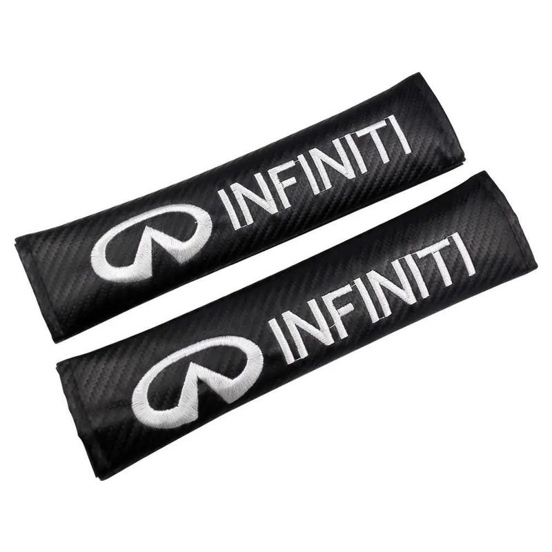 Jeep Infiniti Roush SRT OPC VXR German British Flag Car Seat Safety Belt Pad Cover Case Shoulder Pad Accessories
