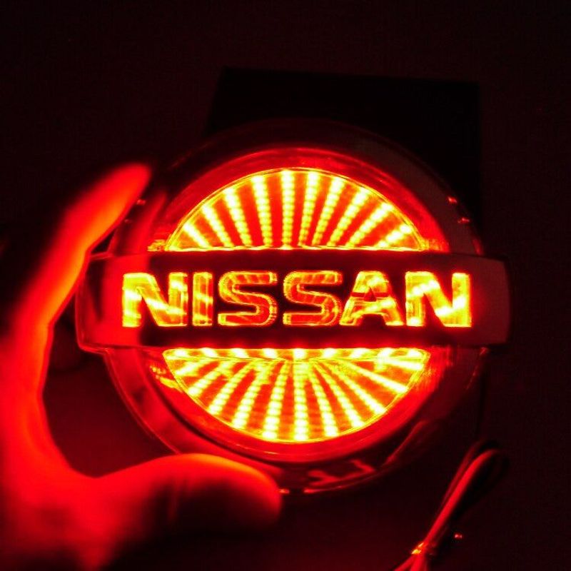 Rear Front Led Emblem For Nissan X-TRAIL XTRAIL T30 T31 T32 Juke Qashqai J10