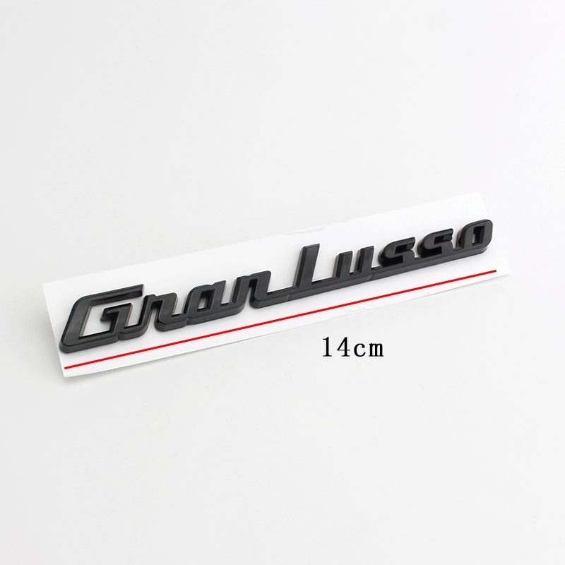 Maserati GTS Gransport Granlusso Quattroporte Granturismo Letter Emblem Badge Stickers Decals