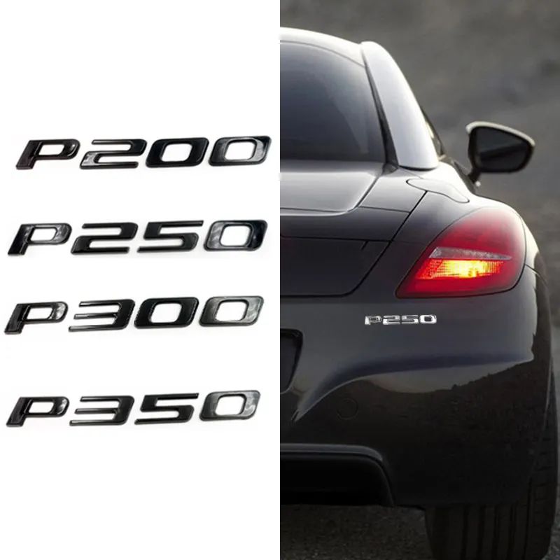 Car Sticker P200 P250 P300 P350 Emblem for Jaguar XF XJ X350 S-Type X260 XE X Type