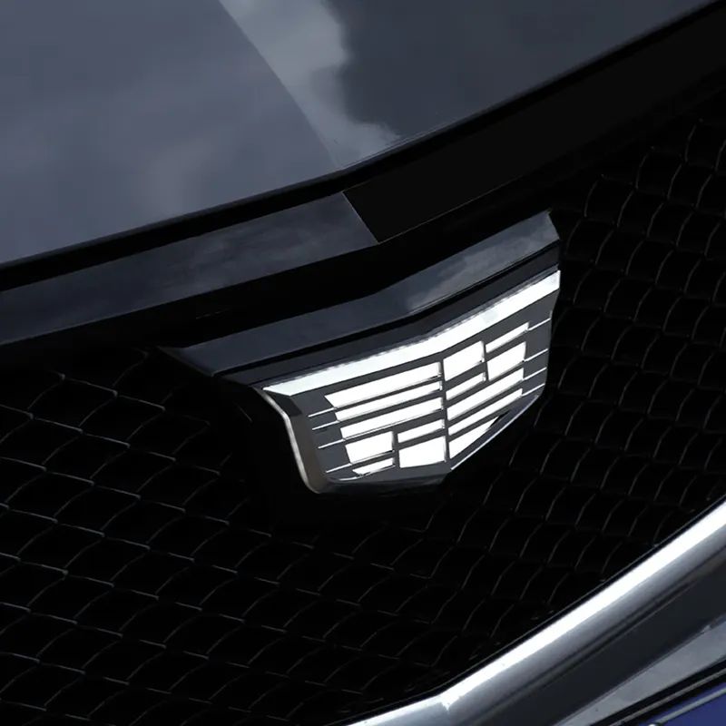 LED Light Emblem Front Grille Badge for Cadillac CT4 CT5 CT6 XT4 XT5 XT6 XTS ATSL