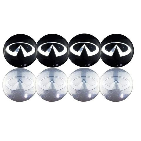 4PCS 56mm Infiniti Car Wheel Center Hub Cap Sticker Auto Tire Emblem Badge Decal