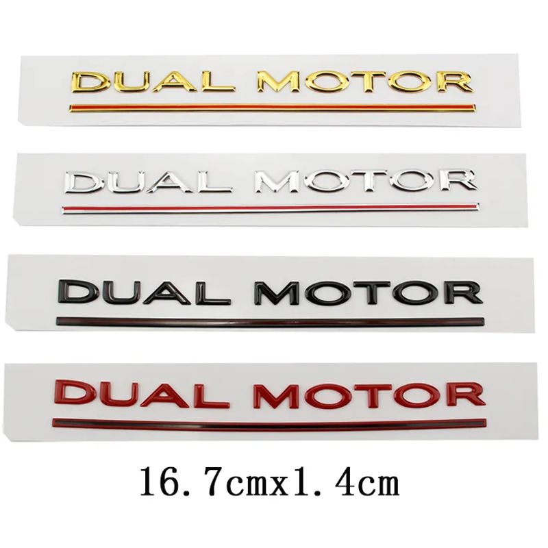 Replace ABS Letter Rear Tail Emblem Sticker Badge Decal For TESLA Model 3 X S