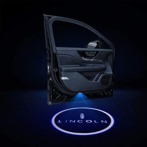 Lincoln LED car door projector logo light set