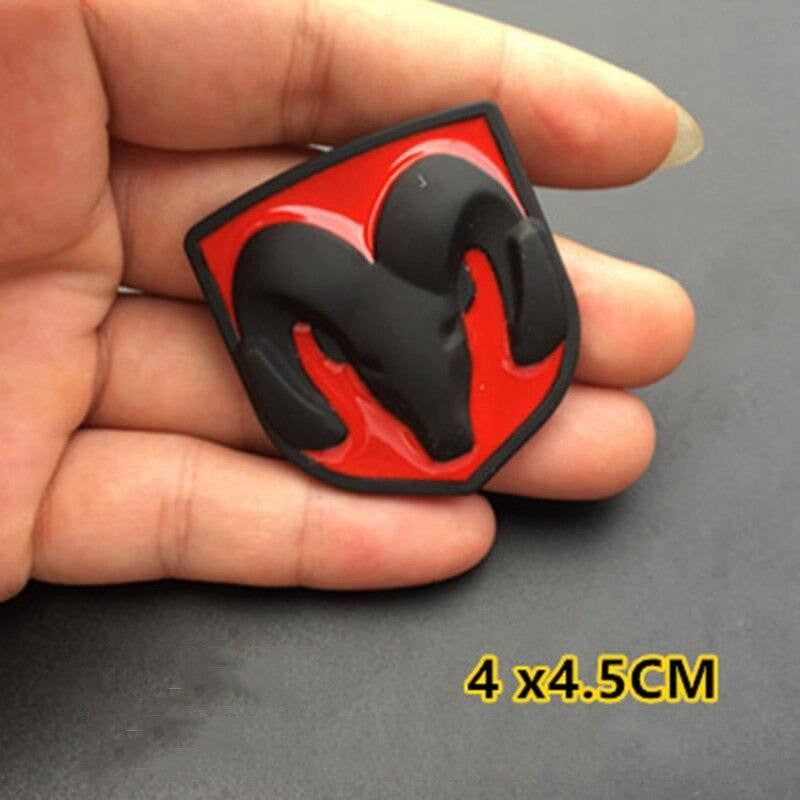 3d Ram Metal Badge Sticker for Dodge RAM 1500 2500 3500 Challenger Charger Durango Nitro Journey Caliber Car Exterior