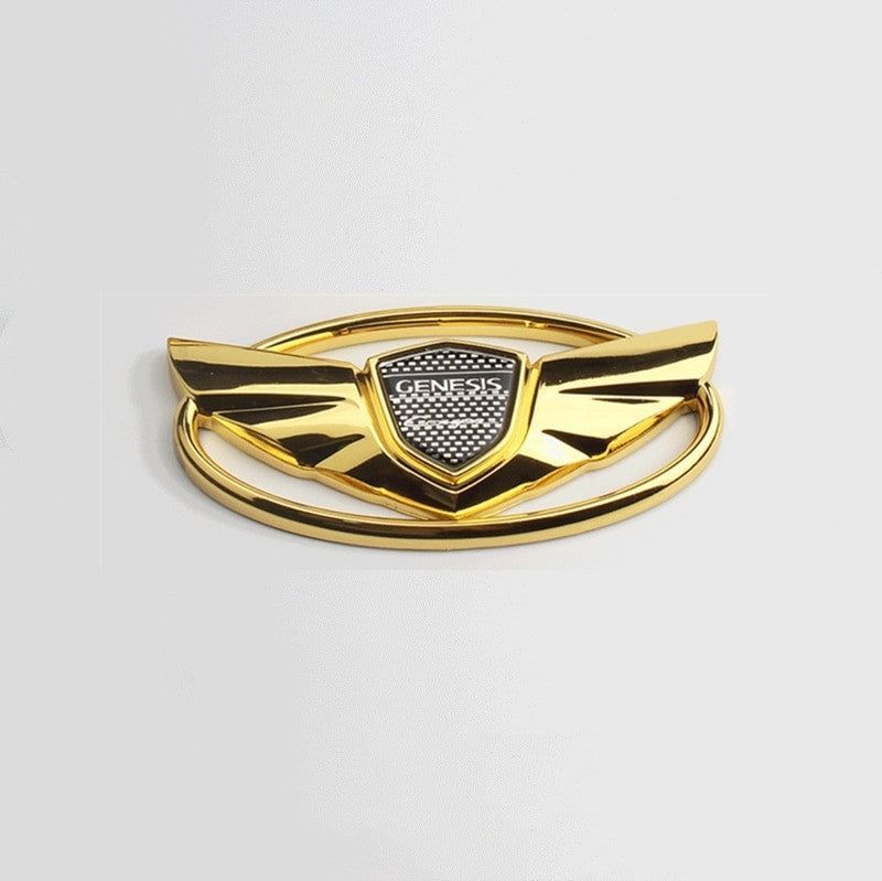 GENESIS Coupe Car Front Hood Grille Rear Badge Emblem for Genesis