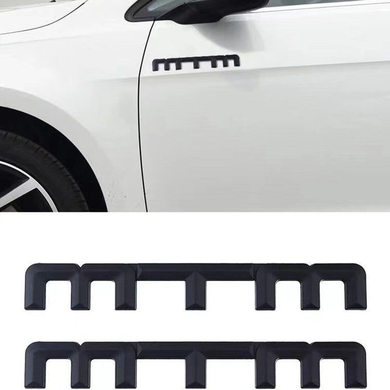 2PCS Left Right 3D Emblem Auto Sticker Running Horse For Ford Mustang