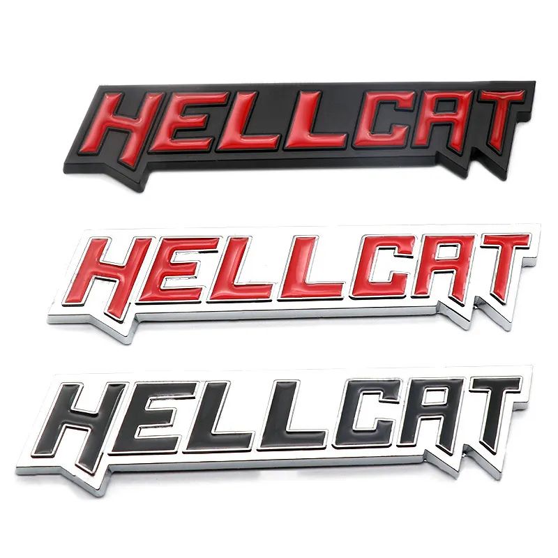 Dodge Challenger HELLCAT Charger Viper RAM Journey Caravan Sticker Front Grille Emblem