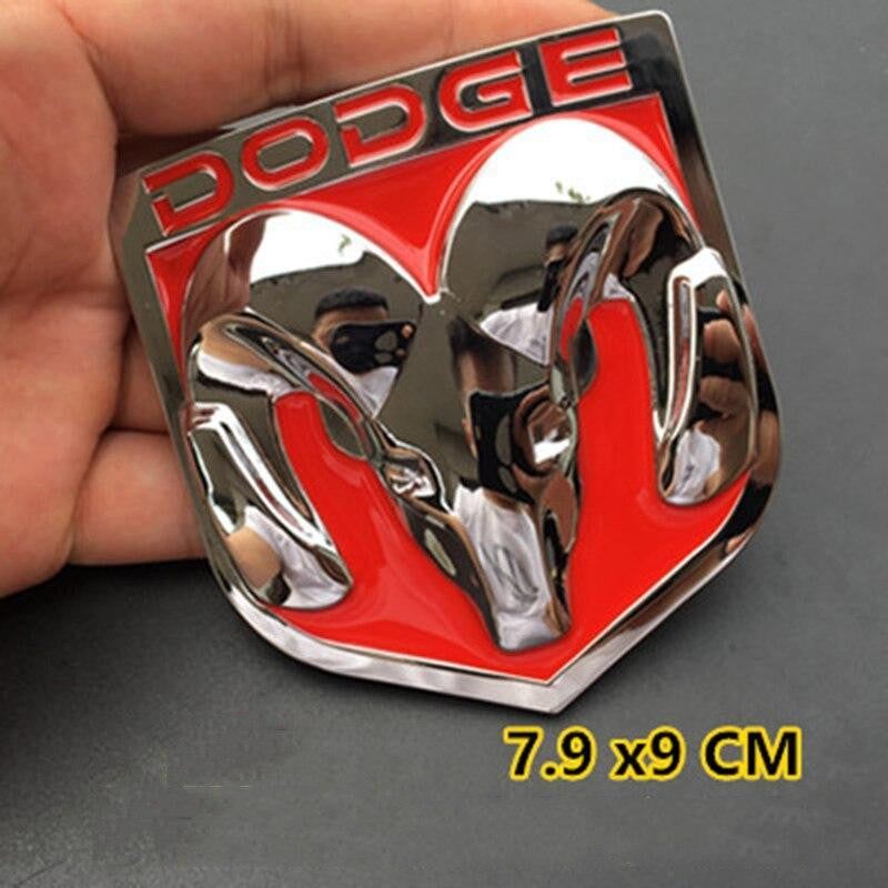 3d Ram Metal Badge Sticker for Dodge RAM 1500 2500 3500 Challenger Charger Durango Nitro Journey Caliber Car Exterior