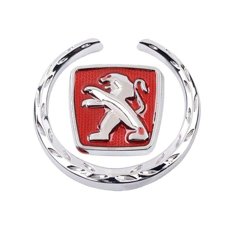 2 pcs Car Window Sticker for Peugeot Logo 406 5008 301 407 207 208 206 103 308 2008 307 4008 3008 Accessories Auto Emblem