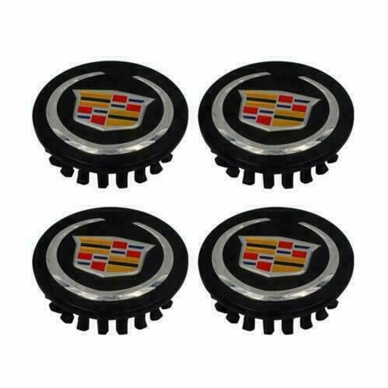 4x Cadillac 67mm Wheel Center Hub Cap Rim Emblem for ATS CTS DTS SRX STS XLR XTS