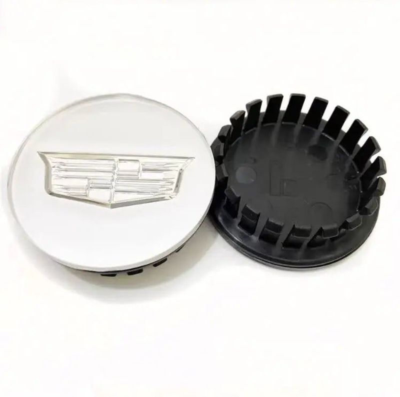 4pcs 67MM Wheel Center Hub Cap Cover Emblem for Cadillac Escalade Deville CTS CT5
