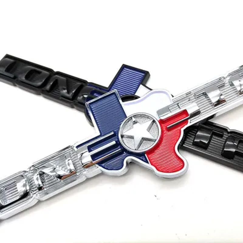 3D MASON Lone Star TEXAS EDITION Sticker Emblem Badge for Cars Motorcycle Decorative