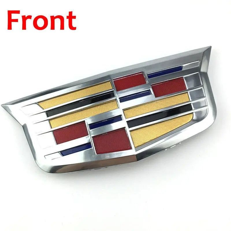 Cadillac Front Grille Emblem Tailgate Trunk Badge Sticker for XTS XT5 XT6 ATSL SRX BLS CT4 CT5 CT6