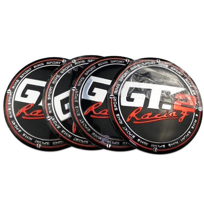 4pcs 56mm Vorsteiner SSR F1 GT ZUMBO Prodriue GTS Car Wheel Center Hub Cap Sticker Auto Tire Emblem Badge Decal Accessories