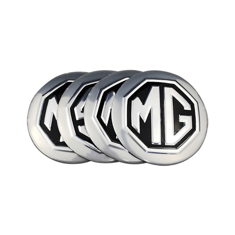 4pcs Car Emblem Wheel Center Rim Hub Caps Decal For MG Logo For MG TF ZR ZS 56mm