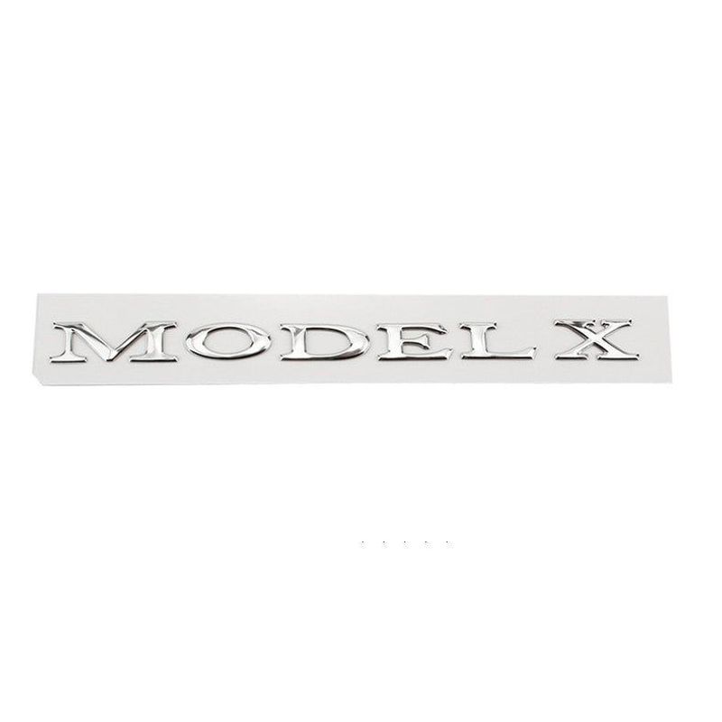 Replace ABS Letter Rear Tail Emblem Sticker Badge Decal For TESLA Model 3 X S