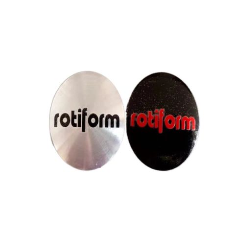 4pcs 56mm rotiform Car Wheel Center Hub Cap Badge Emblem Decal Stickers